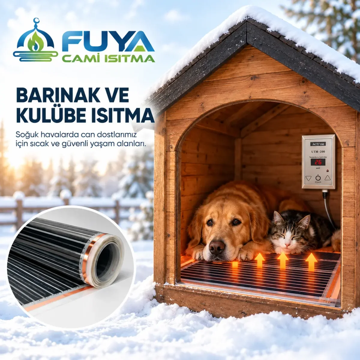 Barınak ve Kulübe Isıtma