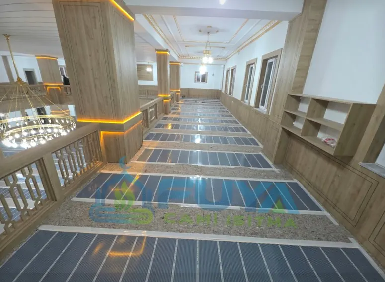 Aksaray cami ısıtma uygulaması 2