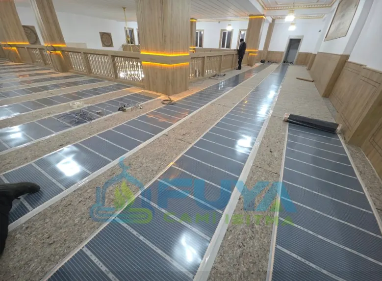 Aksaray cami ısıtma uygulaması 4