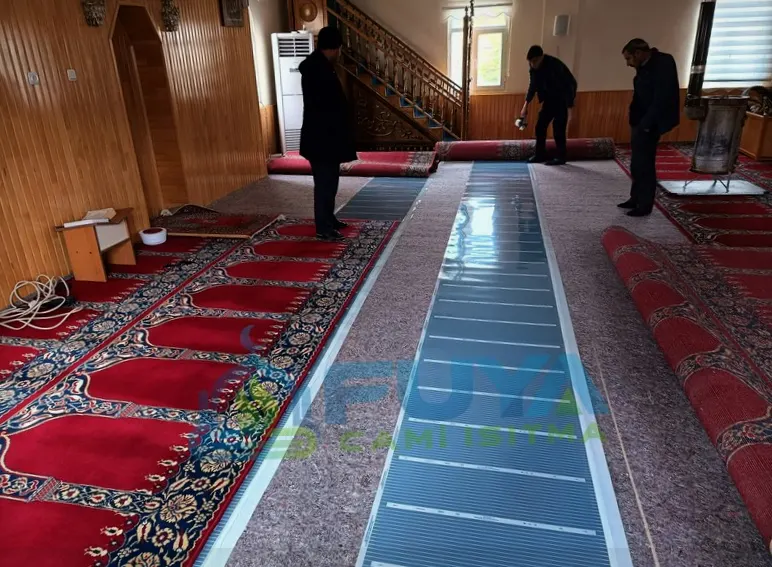 Amasya cami ısıtma uygulaması 4