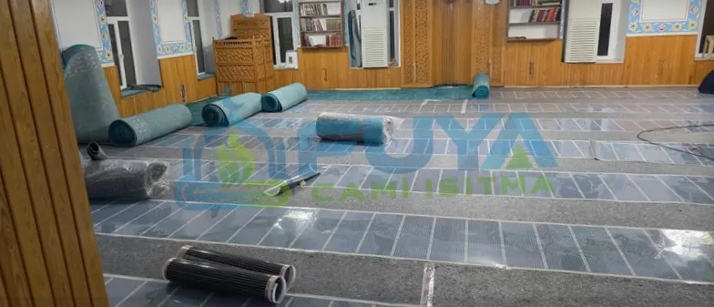 Bartın cami ısıtma uygulaması 1