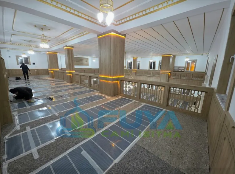 Bartın cami ısıtma uygulaması 4