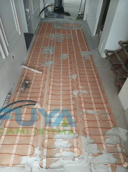 Bayburt şap altı elektrikli ısıtma uygulaması 2