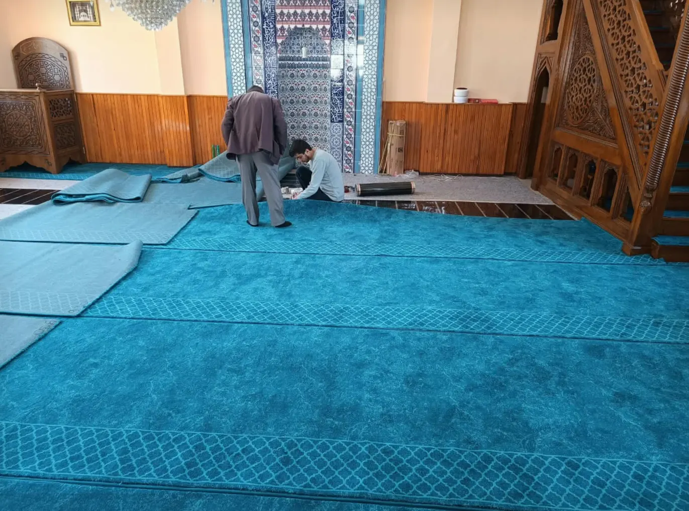 Bitlis cami ısıtma uygulaması 2