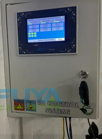 Çorum cami ısıtma uygulaması 1