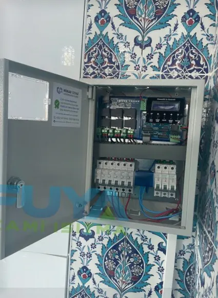 Çorum cami ısıtma uygulaması 2