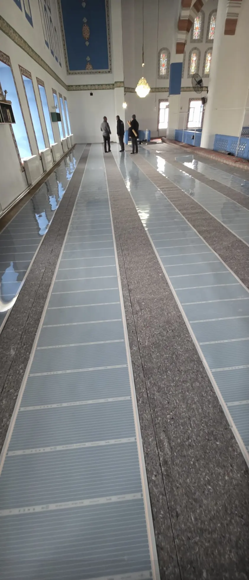Düzce halı altı ısıtma uygulaması 3