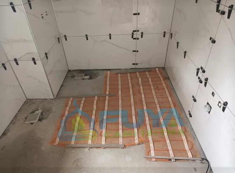 Düzce şap altı elektrikli ısıtma uygulaması 1