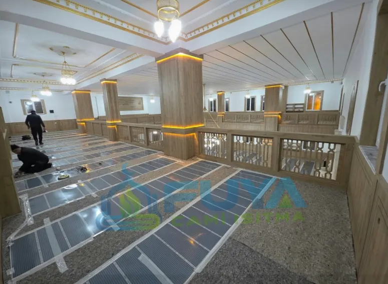 Elazığ cami ısıtma uygulaması 4