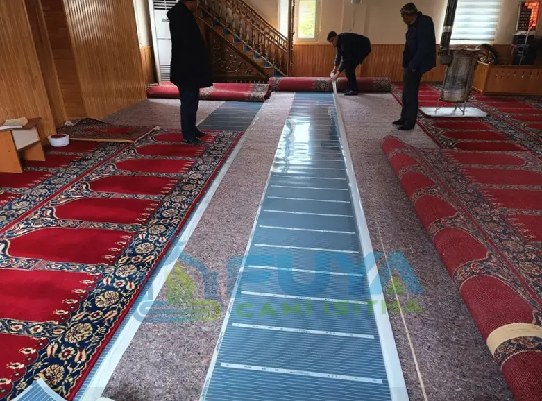 Rize cami ısıtma uygulaması 2
