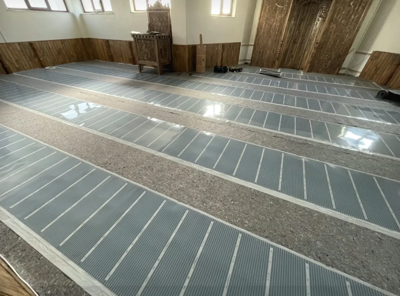 Sivas cami ısıtma uygulaması 2