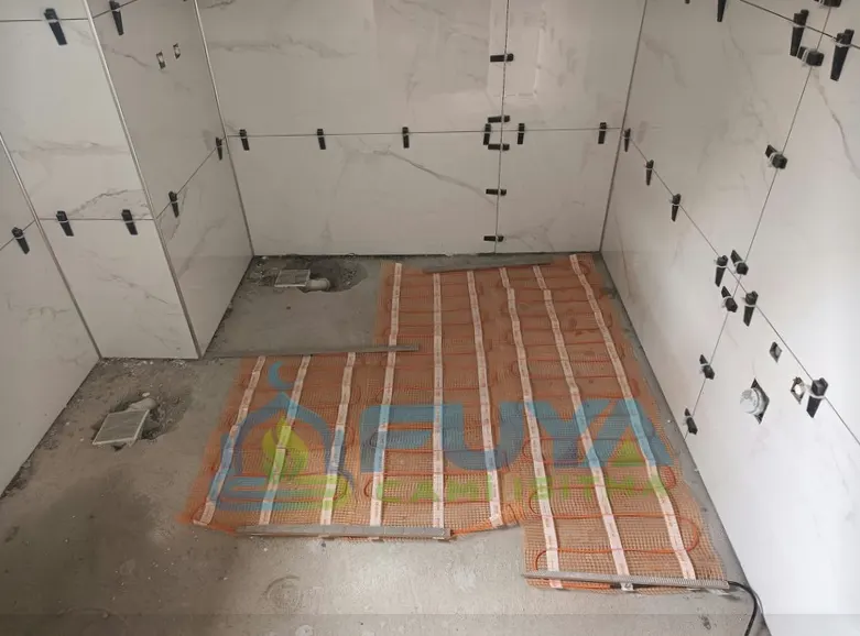 Sivas şap altı elektrikli ısıtma uygulaması 2